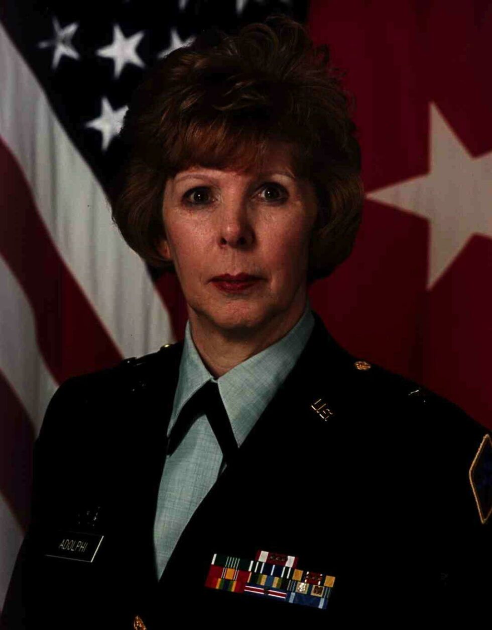 MG Celia Adolphi - Army Quartermaster Foundation, Inc.