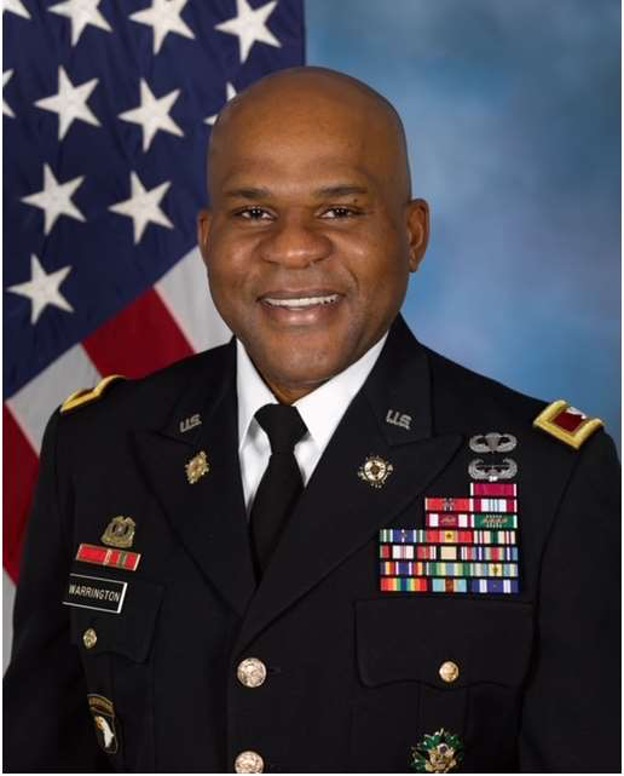 COL Bernard Warrington, Jr. - Army Quartermaster Foundation, Inc.